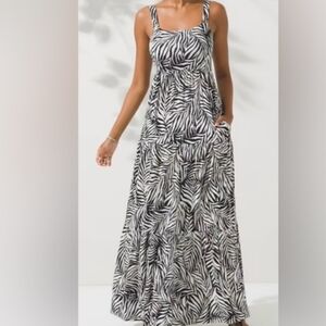 Soma Maxi Trapeze Dress Bra In Dress Nwt Size Medium